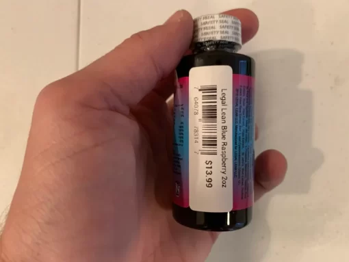 Legal Lean Syrup Blue Raspberry